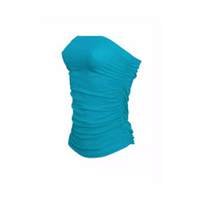 Load image into Gallery viewer, Boobtube Fitted Sleeveless Ruched Top
