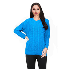 Load image into Gallery viewer, Long Sleeves Crew Neck Knitted Jumper
