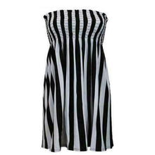 Load image into Gallery viewer, Sheering Gather Bandeau BoobTube Dress
