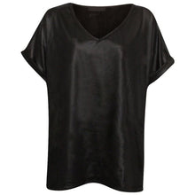 Load image into Gallery viewer, Printed Baggy Oversized  Turn up Top
