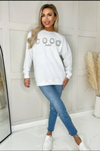 Load image into Gallery viewer, COCO Print Crew Neck Sweatshirt

