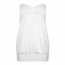 Load image into Gallery viewer, Sleeveless Strapless Boobtube Bardot Top
