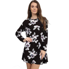 Load image into Gallery viewer, A Line Skater Printed Dress

