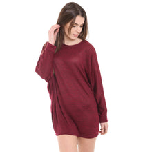 Load image into Gallery viewer, Long Sleeve Batwing High Low Top
