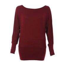 Load image into Gallery viewer, Batwing Sleeve Waistband Top
