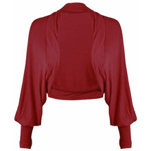 Load image into Gallery viewer, Open Batwing Shrug Bolero Cardigan
