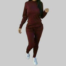 Load image into Gallery viewer, 2 Pieces Co-Ord Set Loungewear Tracksuit
