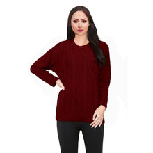Load image into Gallery viewer, Long Sleeves Crew Neck Knitted Jumper
