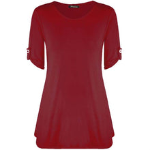 Load image into Gallery viewer, Short Button Sleeve Top
