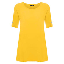 Load image into Gallery viewer, Short Button Sleeve Top
